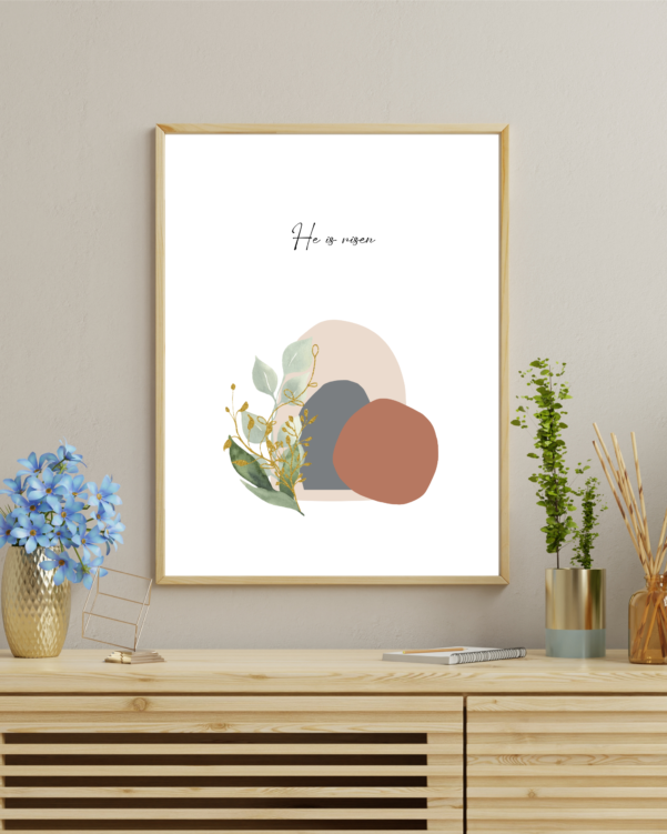 Meaningful artwork capturing the essence of Easter.