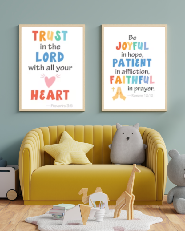 A tranquil garden with the words "Matthew 17:20 - If you have faith as small as a mustard seed, you can say to this mountain, 'Move from here to there,' and it will move.