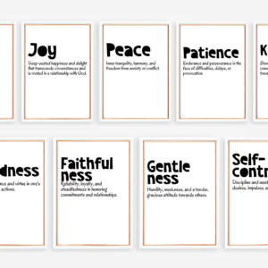 Fruit of the Spirit set