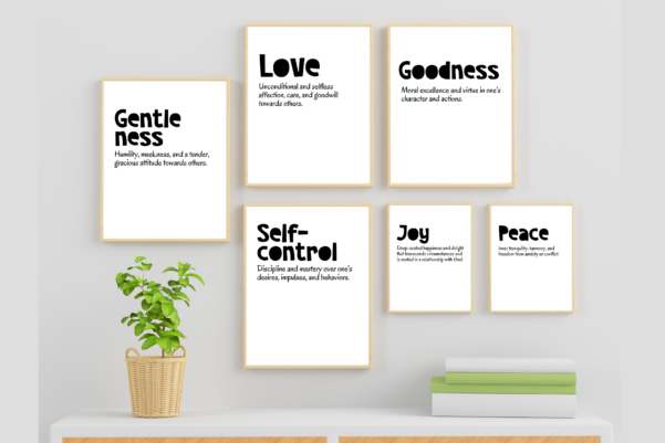 Fruit of the Spirit wall art